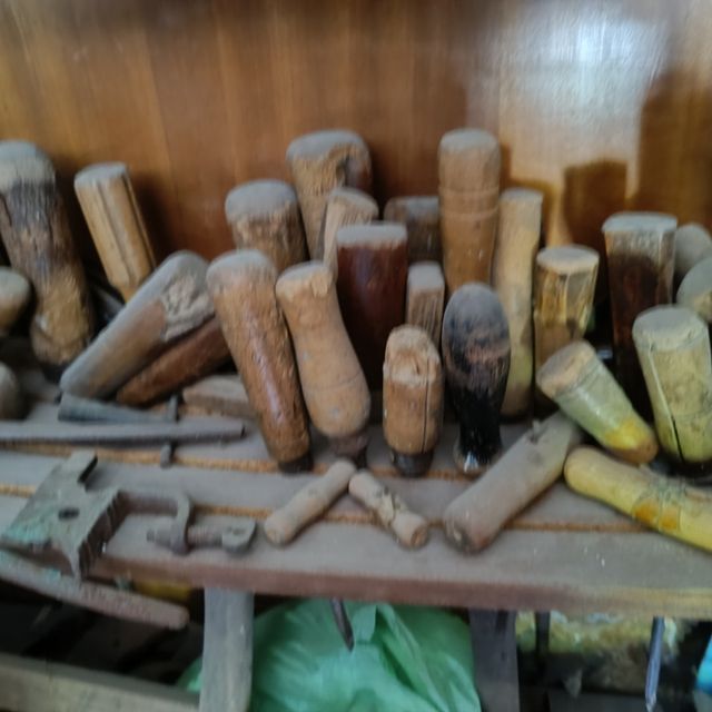 Herramientas antiguas de carpintería