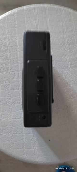Radio caset portatil
