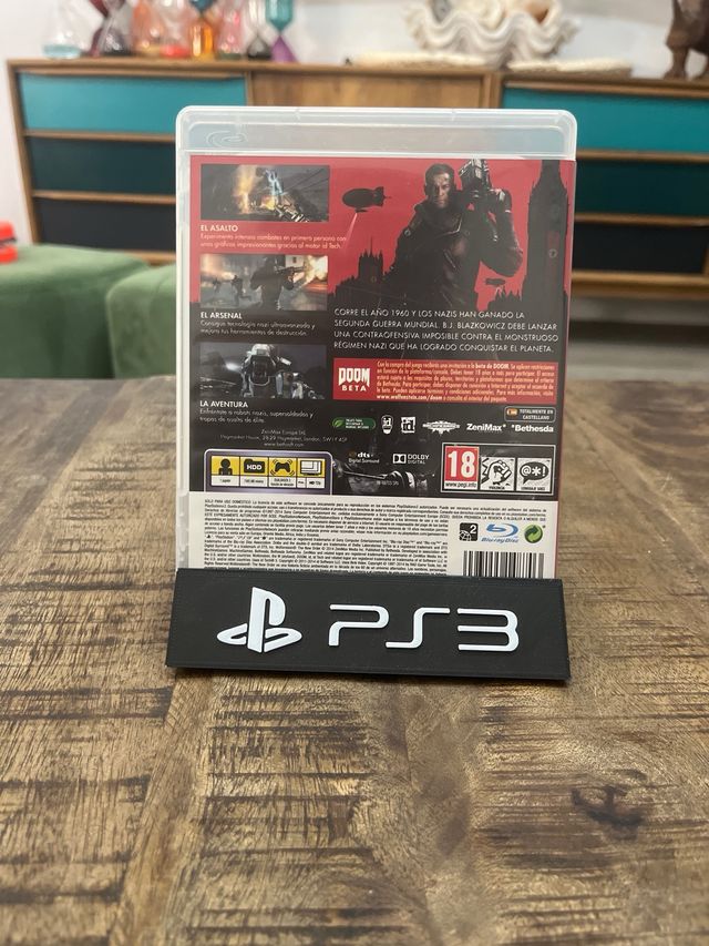 Wolfenstein the new order ps3 completo pal🇪🇸