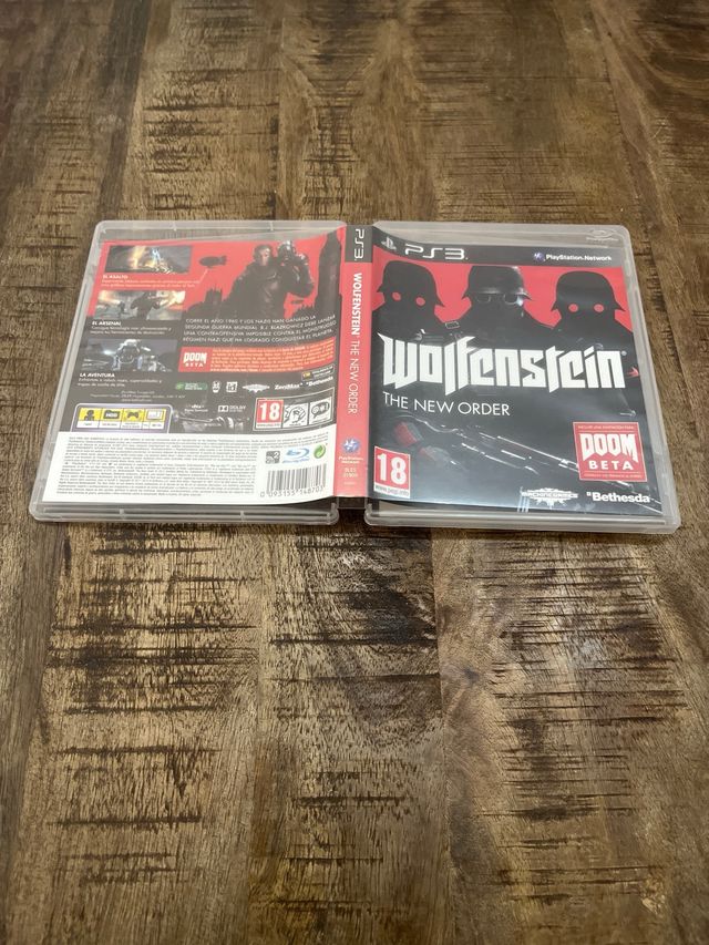 Wolfenstein the new order ps3 completo pal🇪🇸