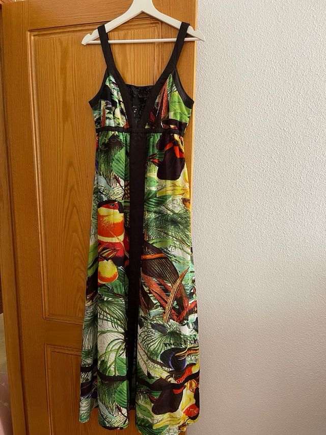 Vestido gasa Desigual T38 (M)