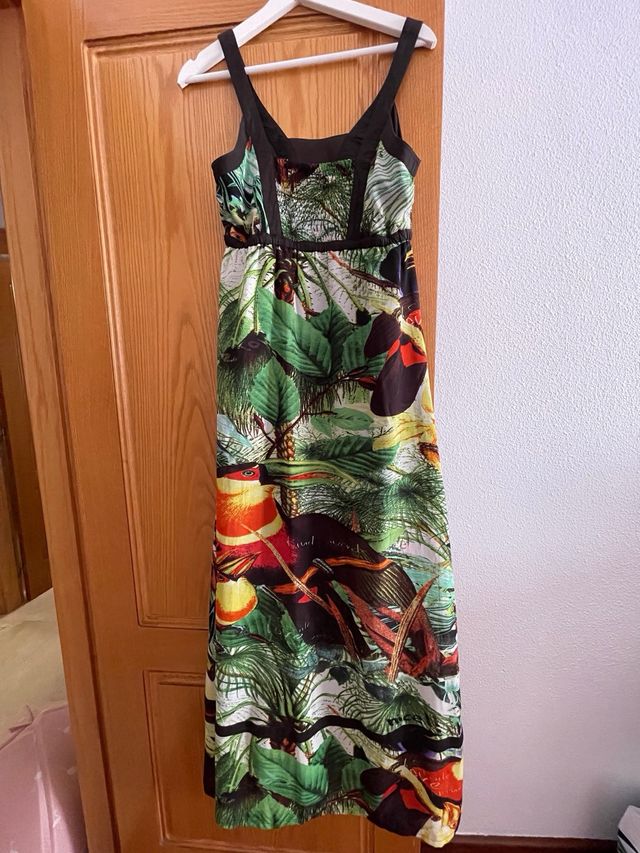 Vestido gasa Desigual T38 (M)