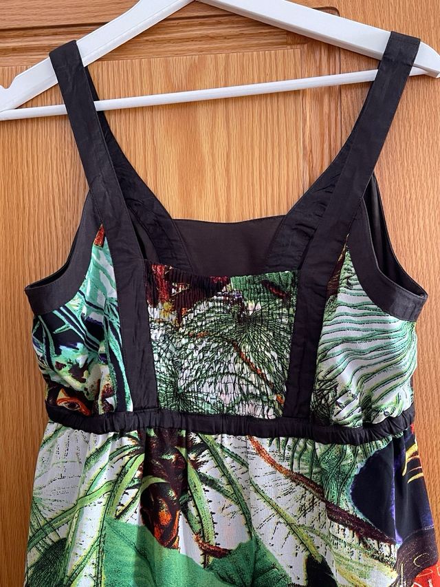 Vestido gasa Desigual T38 (M)