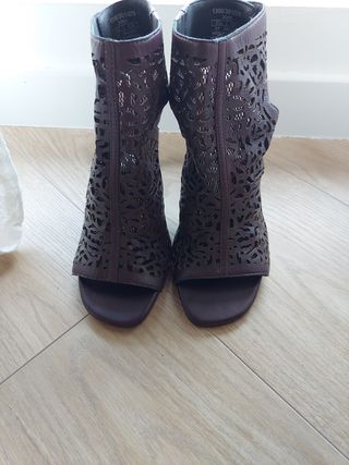 Sandalias de tacón zara