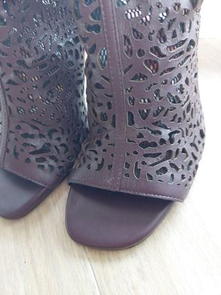 Sandalias de tacón zara