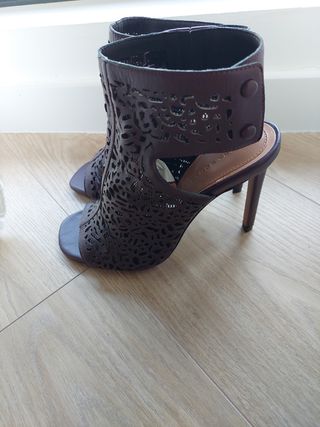 Sandalias de tacón zara