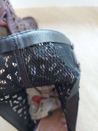 Sandalias de tacón zara