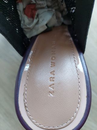 Sandalias de tacón zara