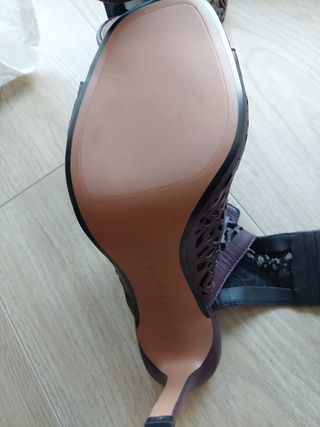 Sandalias de tacón zara