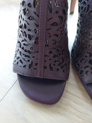 Sandalias de tacón zara