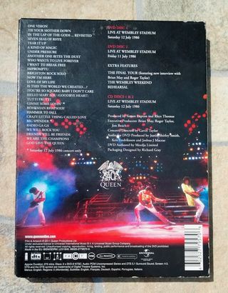 QUEEN - LIVE AT WEMBLEY STADIUM 