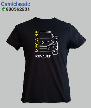 RENAULT MEGANE SPORT TODOS LOS MOD  CAMISETA!!