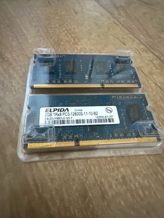 4GB RAM SODIMM (2GB x 2) DDR3 1600Mhz