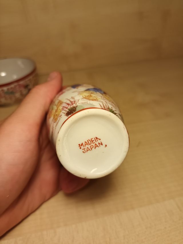 Juego piezas porcelana Japonesa