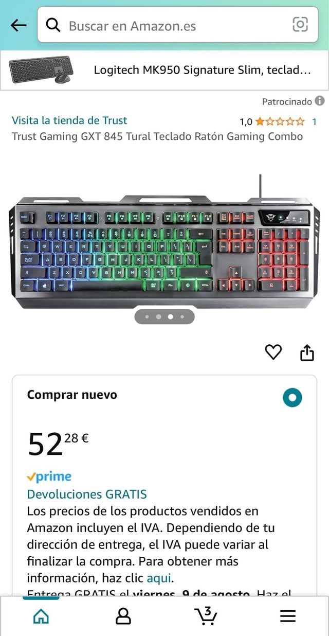 Teclado Gamer TRUST