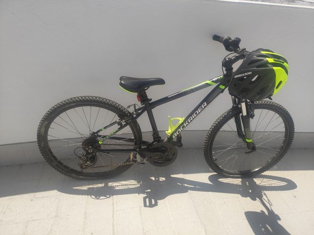 Bicicleta usada muy poca lleva mucho tiempo guarda