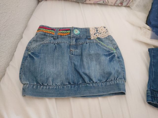 Falda Desigual talla 7-8 años