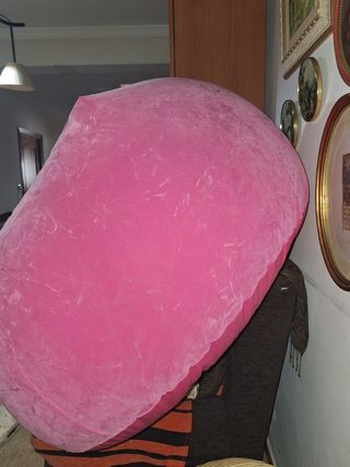 Pouf rosa 
