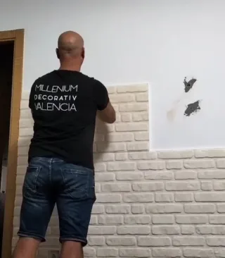 Panel aislante termico, acustico y antihumedad 3D