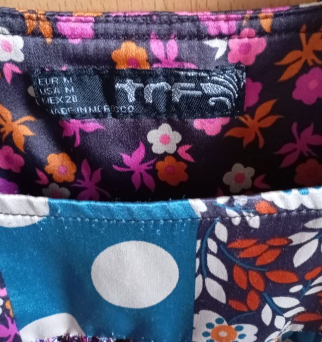 Camisa estampada mujer