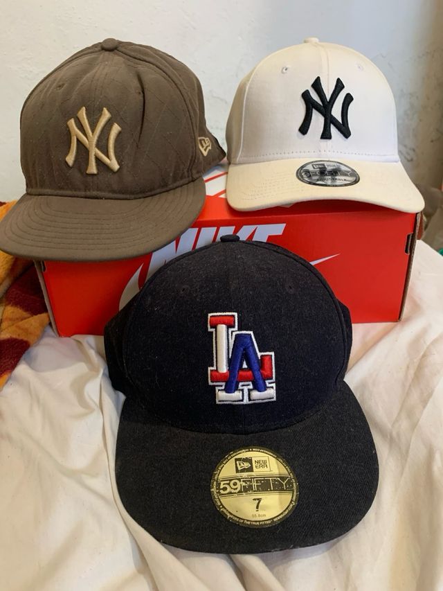 Gorras 59 fifty new york y los angeles dodgers