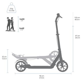 NUEVO Patinete adulto Oxelo Decathlon 