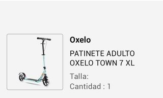 NUEVO Patinete adulto Oxelo Decathlon 