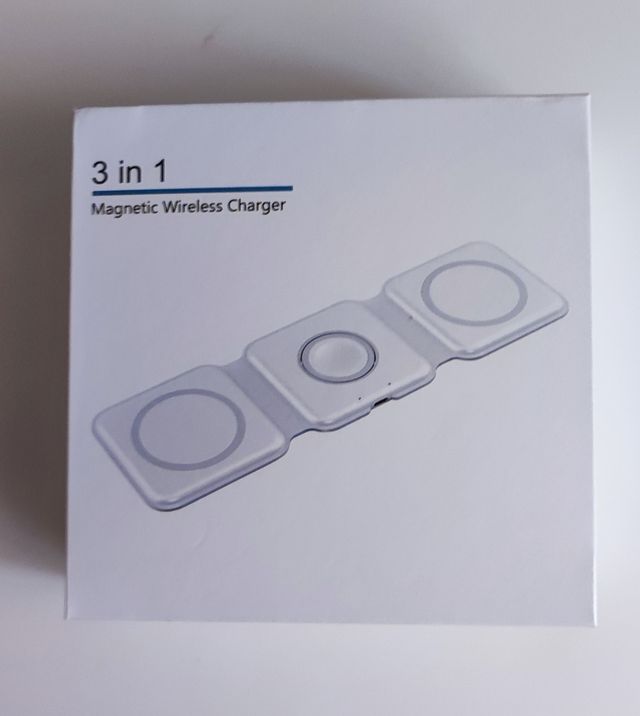 Caricabatterie per iPhone compatibile 3 in 1 da 15 W