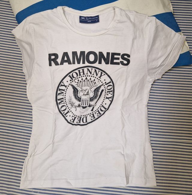 manga corta Ramones talla 12 años