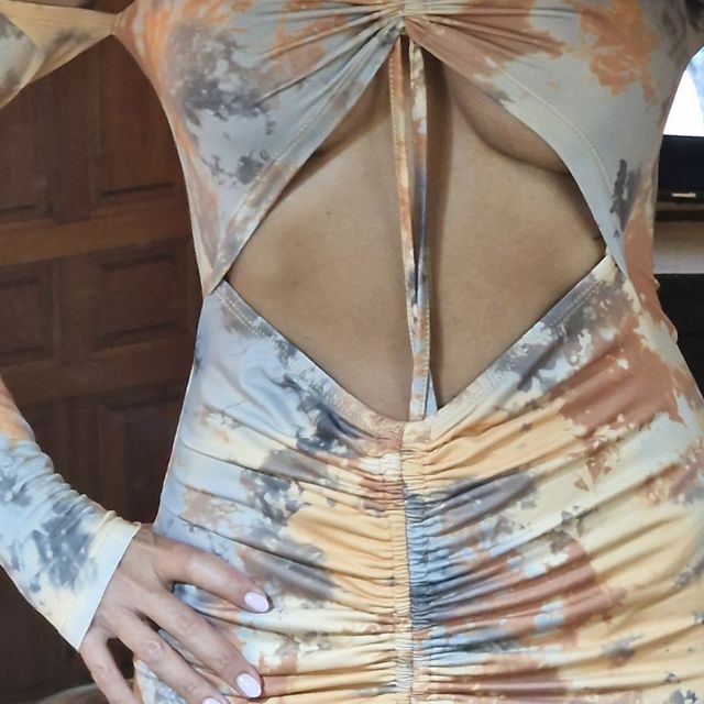 Vestido tie dye