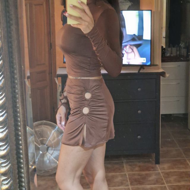 Conjunto falda y top