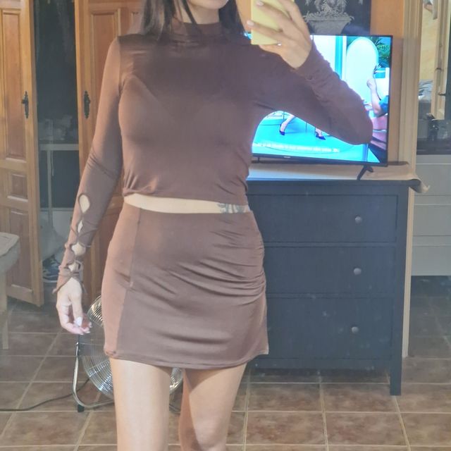 Conjunto falda y top