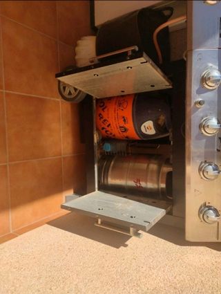 Barbacoa a gas con todos los accesorios 