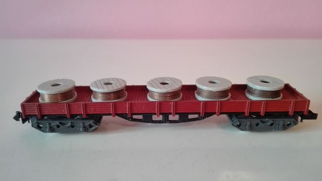 Ibertren 397, vagón con bobinas