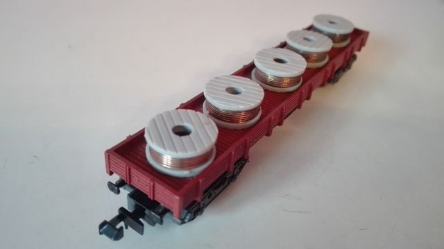 Ibertren 397, vagón con bobinas