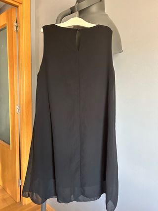 Vestido/blusa fluida negra