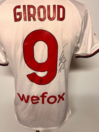 Maglia autofrafata Giroud