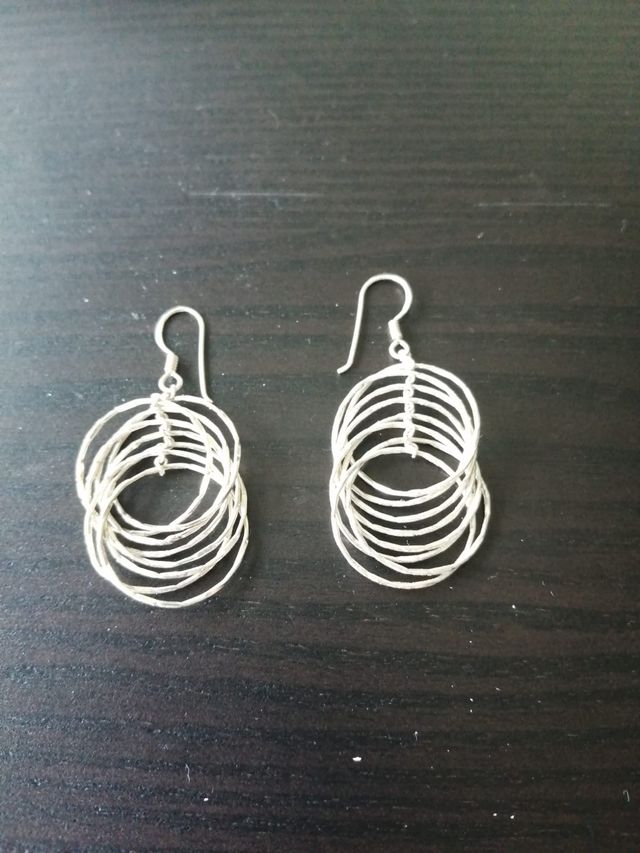 Pendientes plata