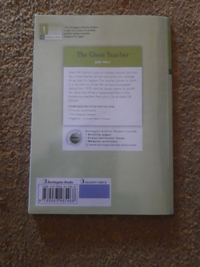 9789963485468 THE GHOST TEACHER