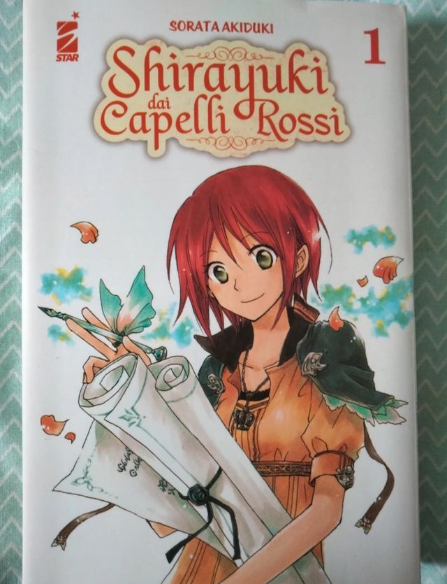 Shirayuki dai capelli rossi n.1 Manga