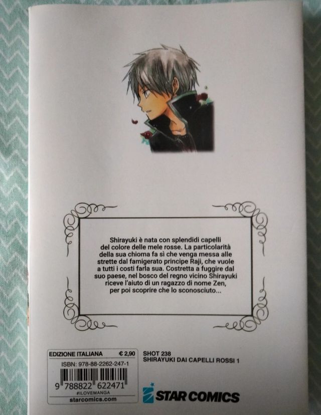 Shirayuki dai capelli rossi n.1 Manga