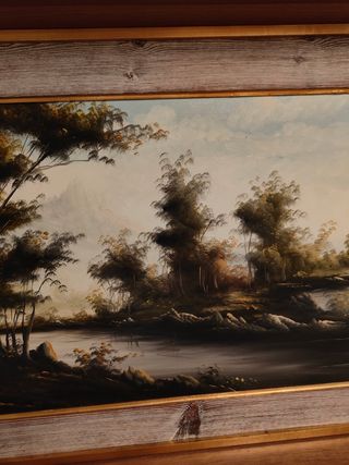 Cuadro antiguo óleo