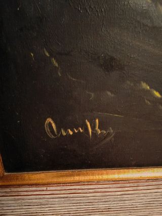 Cuadro antiguo óleo