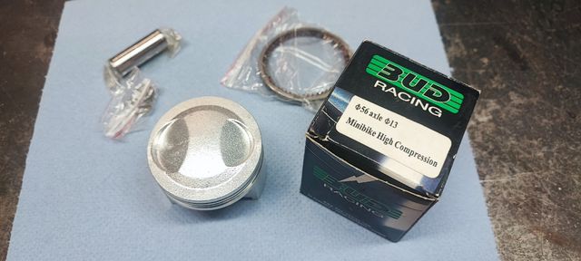 Pistón motor 140 Alta compresión.