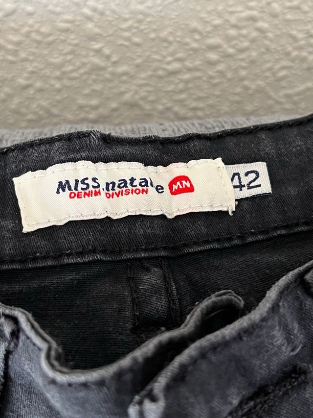 PANTALÓN PESQUERO VAQUERO NEGRO