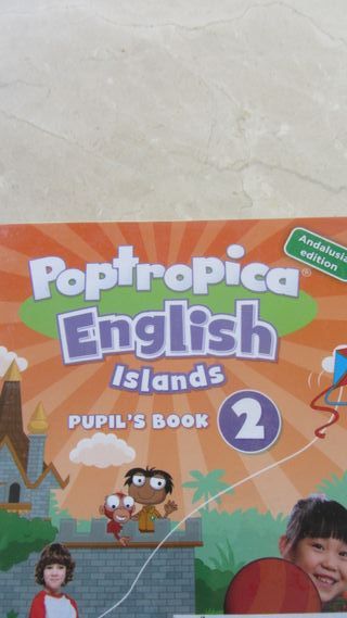 2 libros Primaria - Poptropical English Islands 2