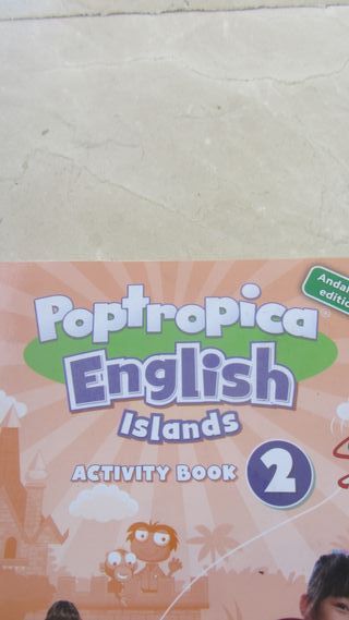 2 libros Primaria - Poptropical English Islands 2