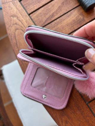 Monedero de Top model rosa