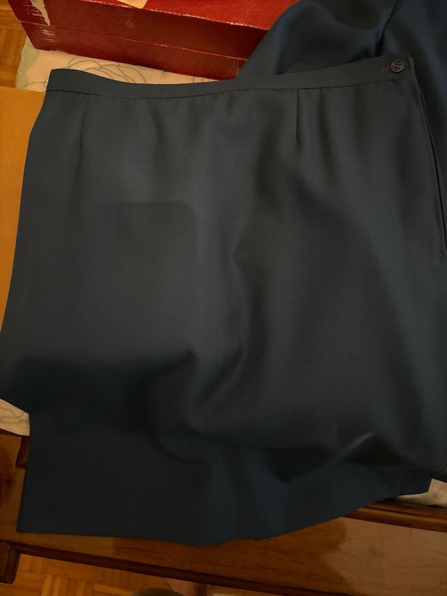 Tailleur da donna color blu