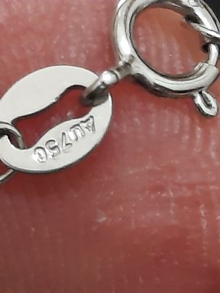 Catenina con pendente perla